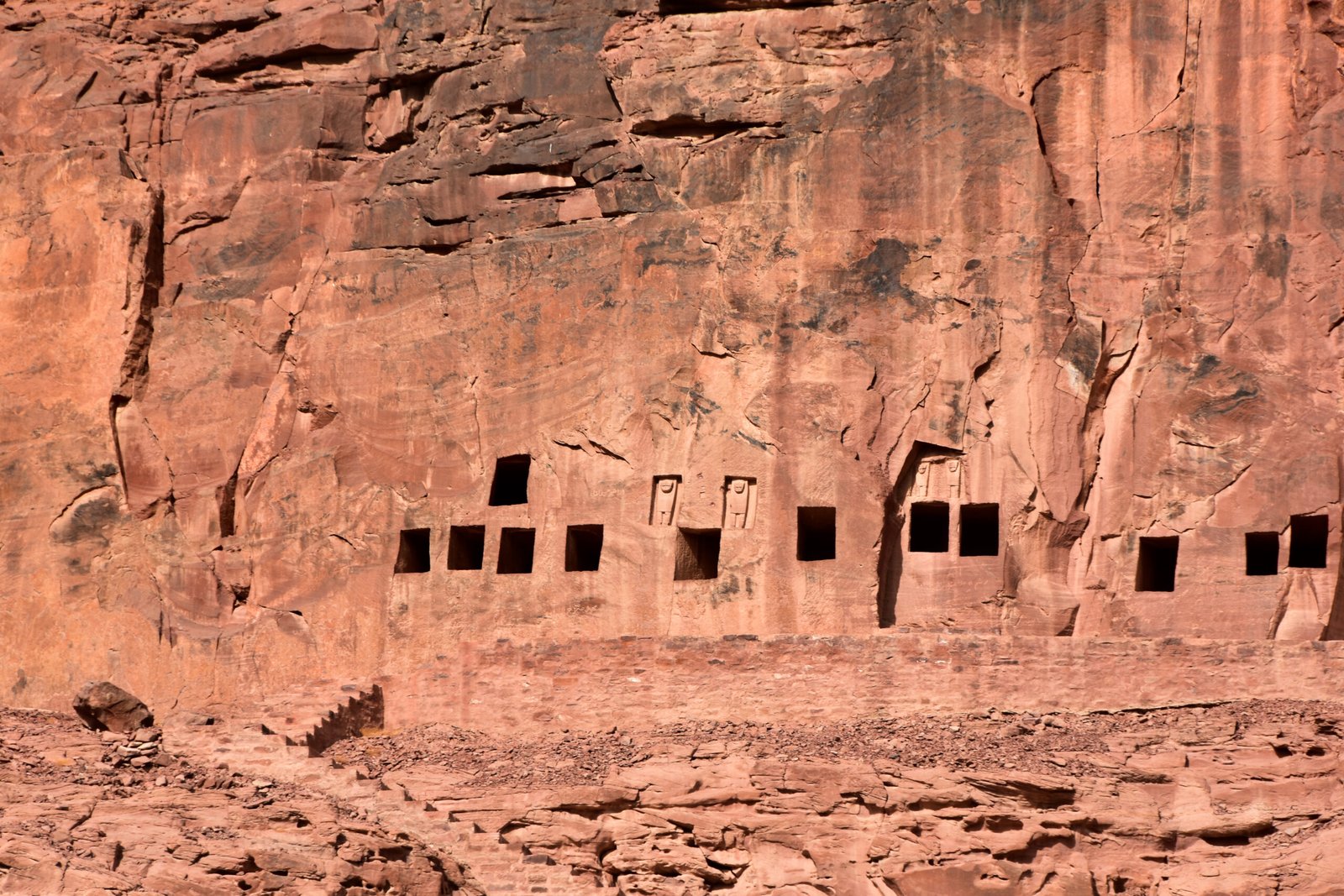 ancient site of dadan at al ula, 1st millenium bce, saudi arabia 14
